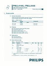 DataSheet PMLL4448 pdf